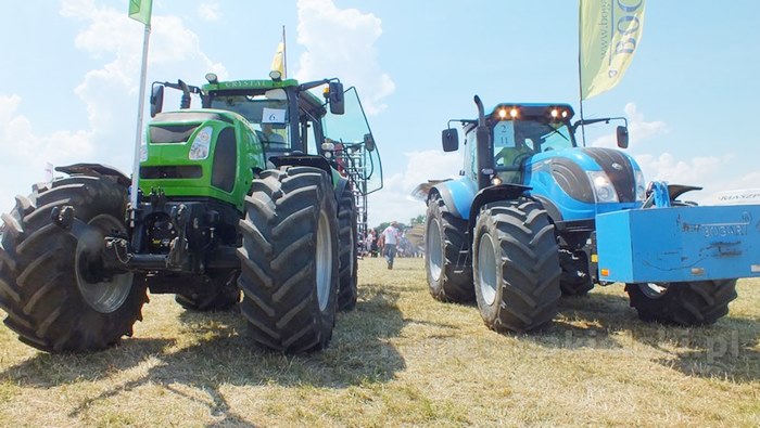 Parada ciągników i pokaz praktyczny możliwości maszyn rolniczych w Minikowie