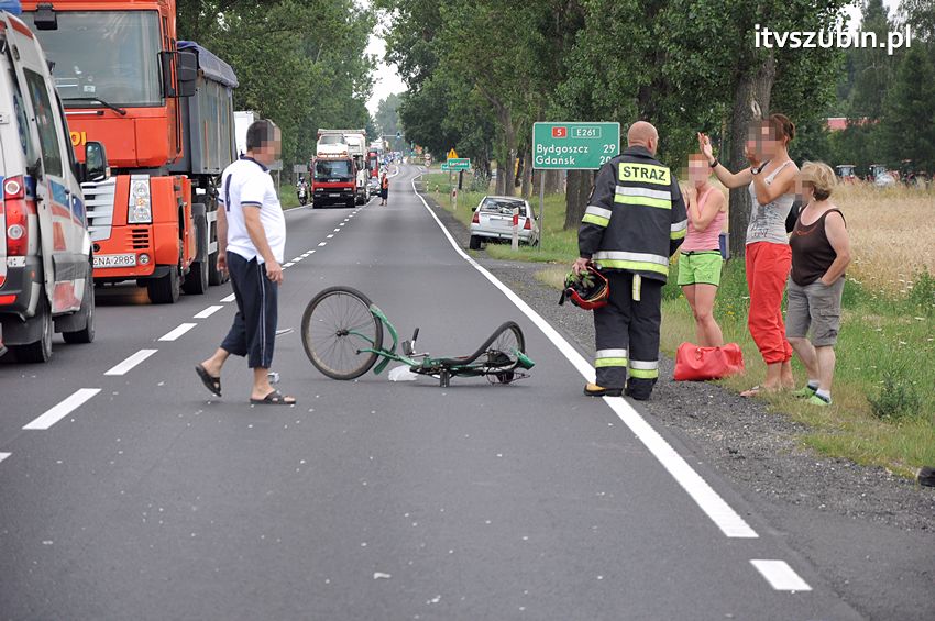 Tragiczny wypadek w Łachowie koło Szubina