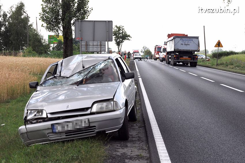 Tragiczny wypadek w Łachowie koło Szubina