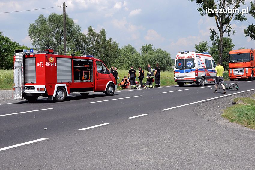 Tragiczny wypadek w Łachowie koło Szubina
