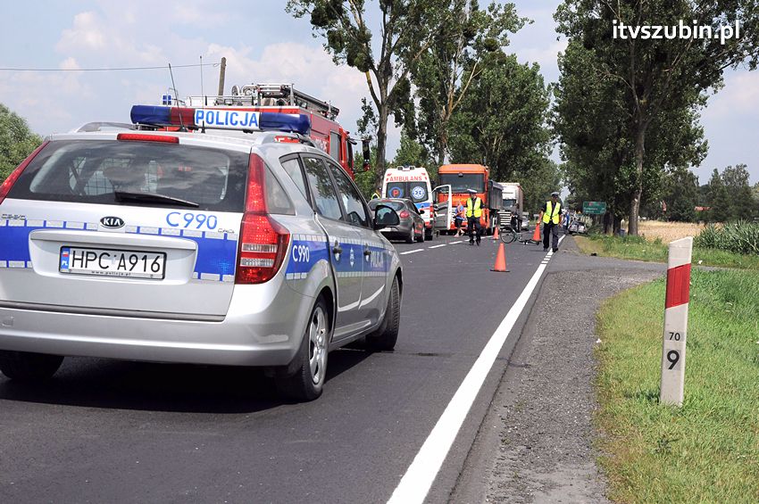 Tragiczny wypadek w Łachowie koło Szubina
