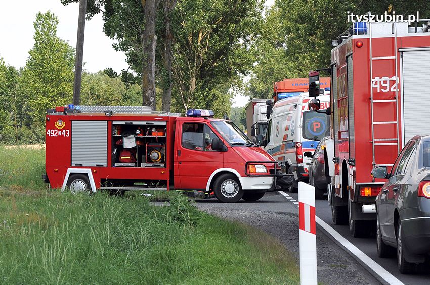Tragiczny wypadek w Łachowie koło Szubina