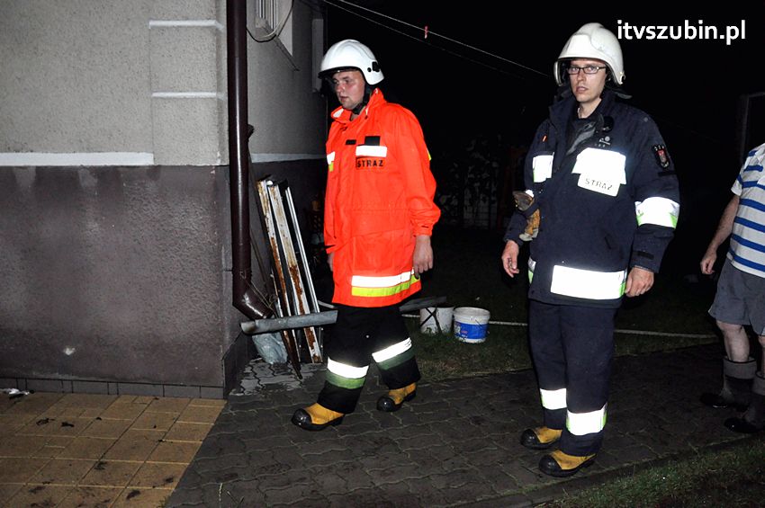 Najwięcej pracy mieli szubińscy strażacy