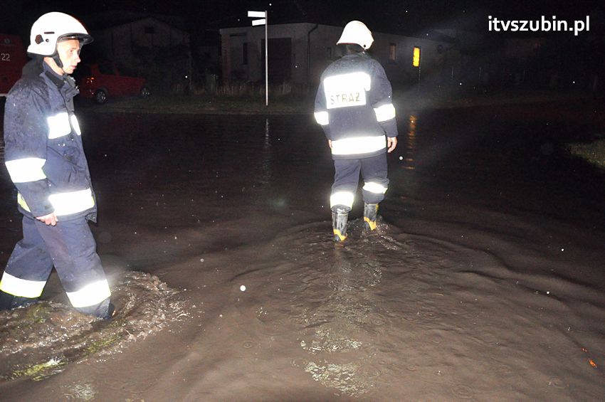 Najwięcej pracy mieli szubińscy strażacy