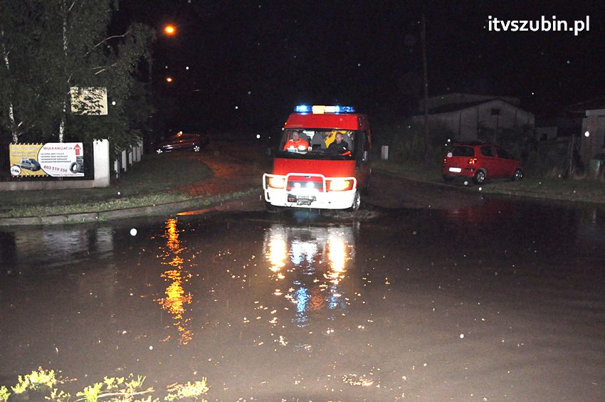 Najwięcej pracy mieli szubińscy strażacy