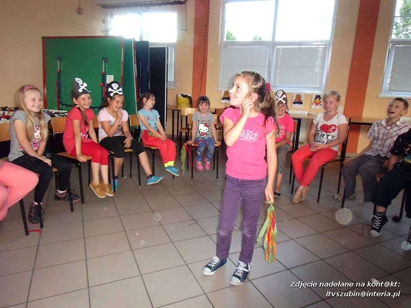 Piracka noc w bibliotece w Chomętowie