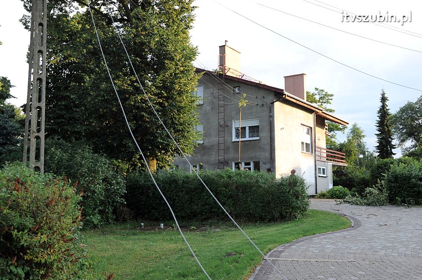 Wiatr wyrządza szkody