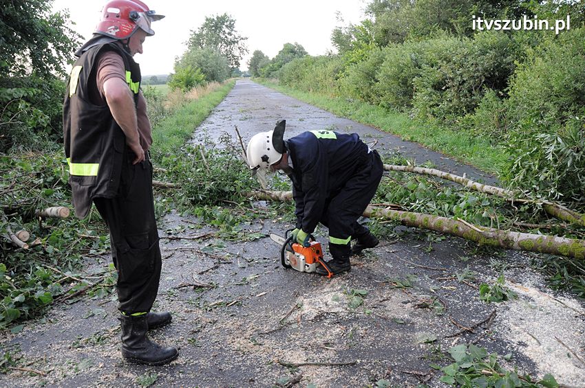 Wiatr wyrządza szkody