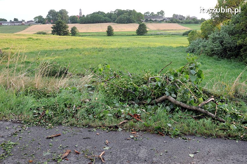 Wiatr wyrządza szkody
