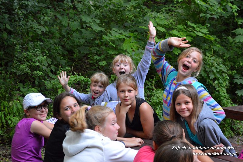 Cudowne chwile spędzone na obozie w Sierakowie