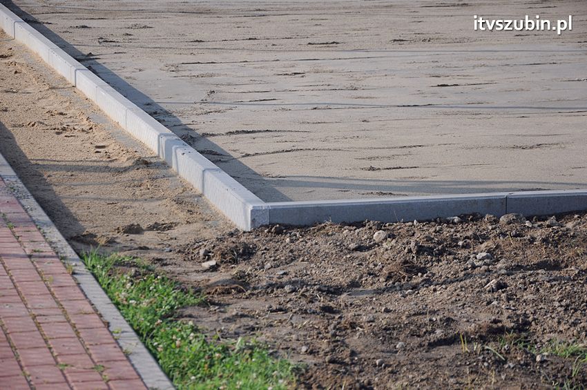 Szubiński skatepark w budowie