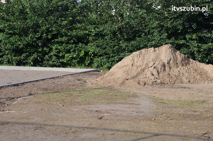 Szubiński skatepark w budowie