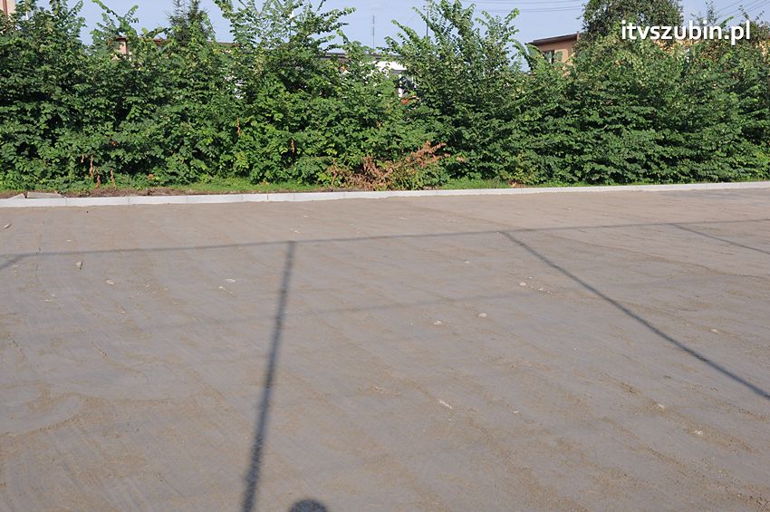 Szubiński skatepark w budowie