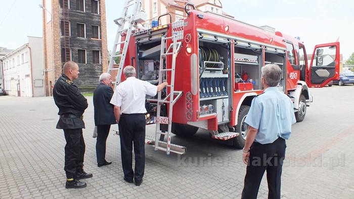 Średni samochód ratowniczo-gaśniczy trafił do Szubina