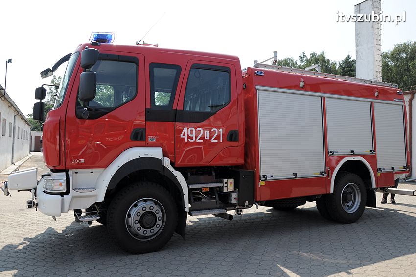 Średni samochód ratowniczo-gaśniczy trafił do Szubina