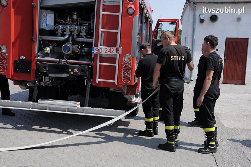 Średni samochód ratowniczo-gaśniczy trafił do Szubina