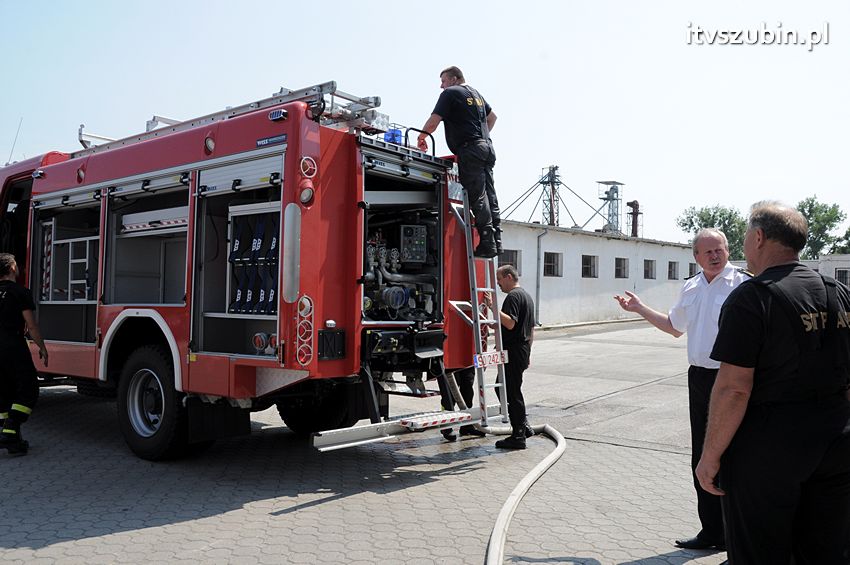 Średni samochód ratowniczo-gaśniczy trafił do Szubina
