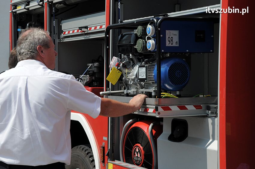 Średni samochód ratowniczo-gaśniczy trafił do Szubina