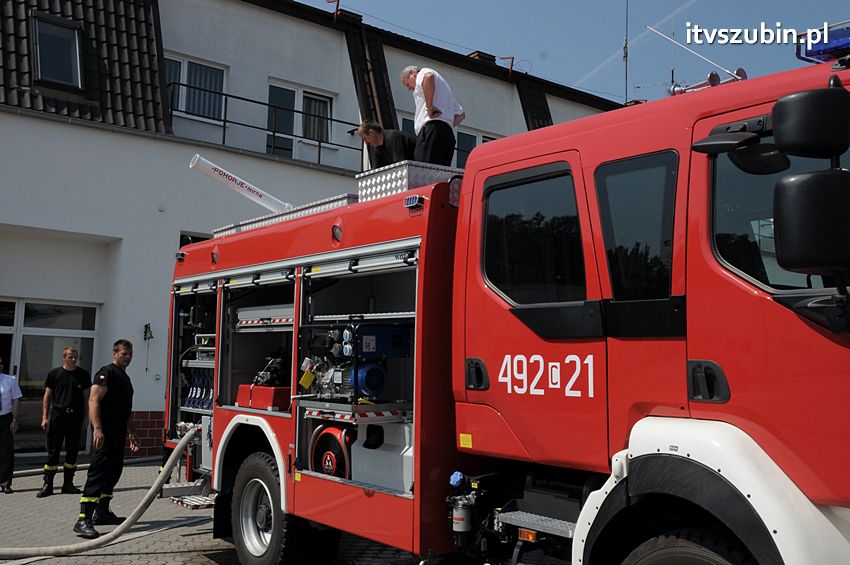 Średni samochód ratowniczo-gaśniczy trafił do Szubina