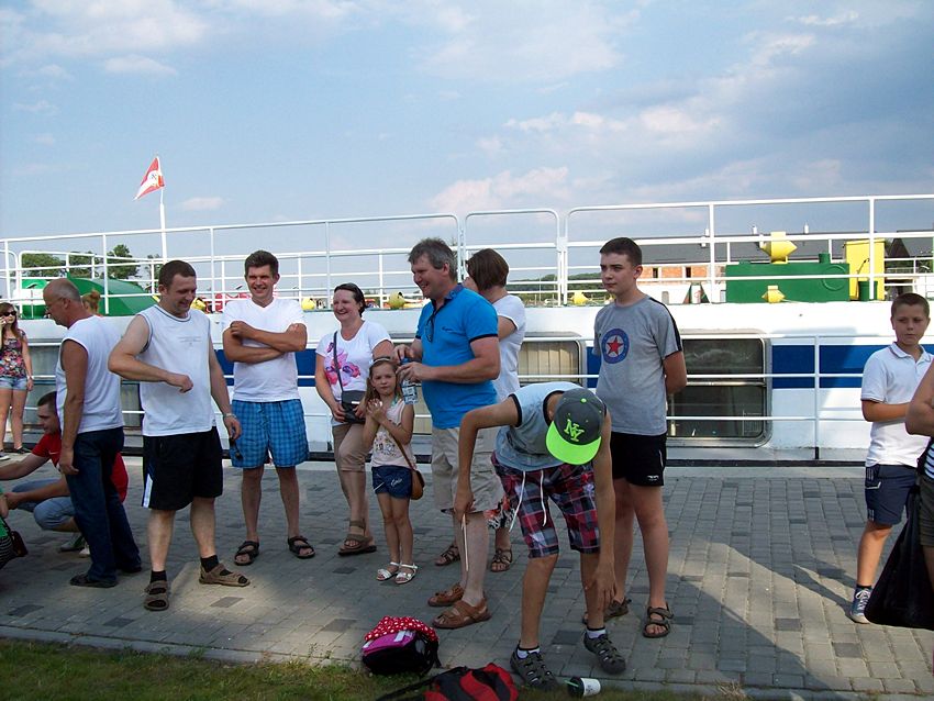 Z Szaradowa na Przystań w Nakle