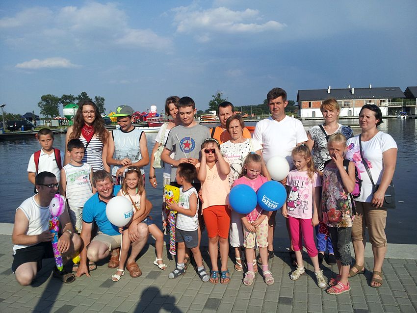 Z Szaradowa na Przystań w Nakle