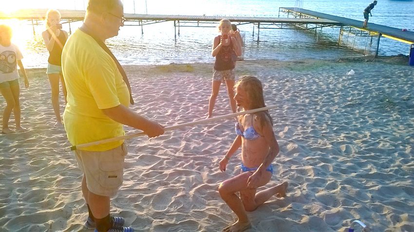 Zawodnicy UKB Szubin na obozie sportowym w Tucholi