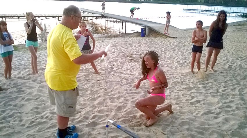 Zawodnicy UKB Szubin na obozie sportowym w Tucholi