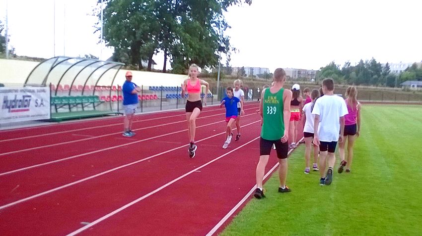 Zawodnicy UKB Szubin na obozie sportowym w Tucholi