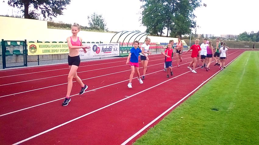 Zawodnicy UKB Szubin na obozie sportowym w Tucholi