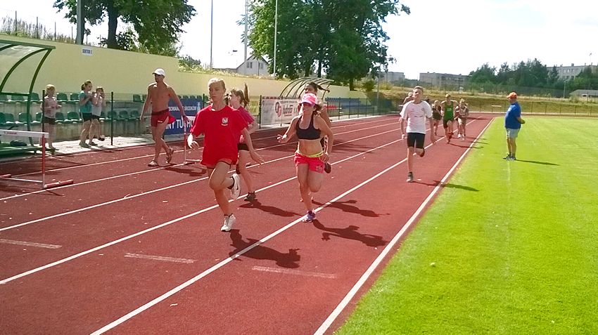 Zawodnicy UKB Szubin na obozie sportowym w Tucholi