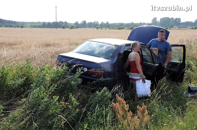 Golf kontra Peugeot w Małych Rudach