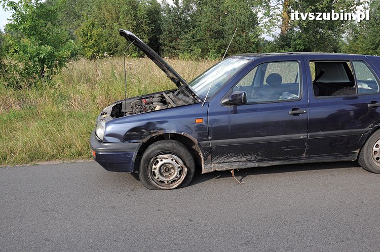 Golf kontra Peugeot w Małych Rudach