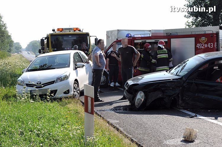Kolejna kolizja na krajowej piątce, tym razem w Zamościu