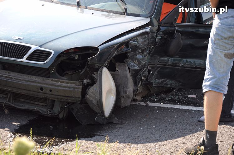 Kolejna kolizja na krajowej piątce, tym razem w Zamościu
