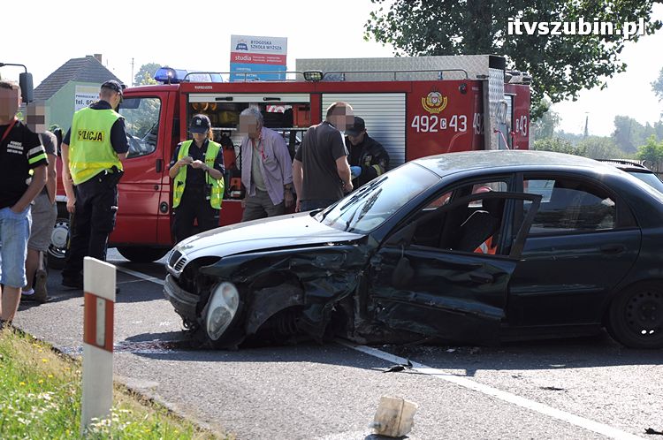 Kolejna kolizja na krajowej piątce, tym razem w Zamościu