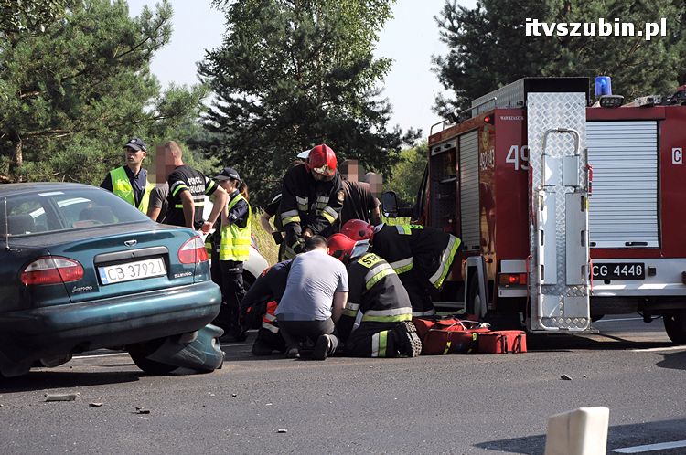 Kolejna kolizja na krajowej piątce, tym razem w Zamościu