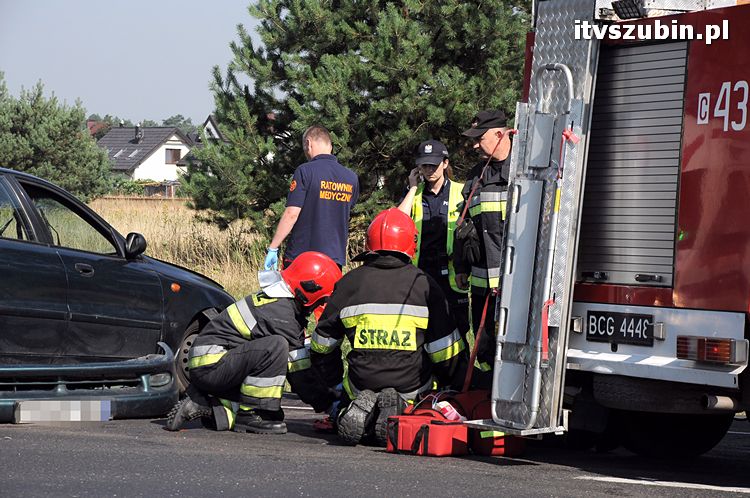 Kolejna kolizja na krajowej piątce, tym razem w Zamościu