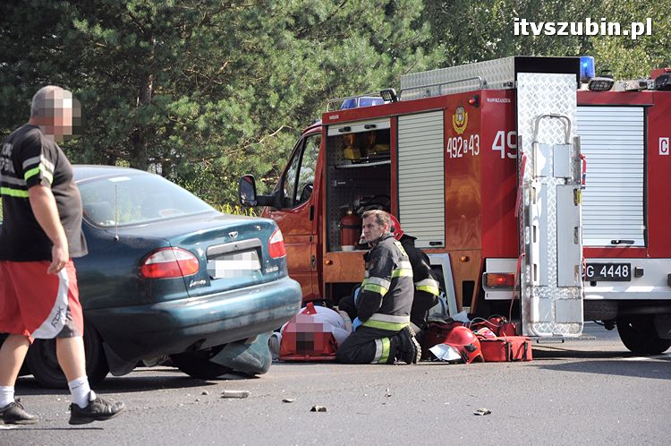 Kolejna kolizja na krajowej piątce, tym razem w Zamościu