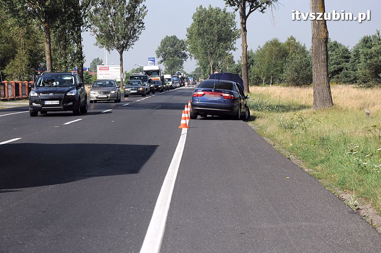 Kolejna kolizja na krajowej piątce, tym razem w Zamościu