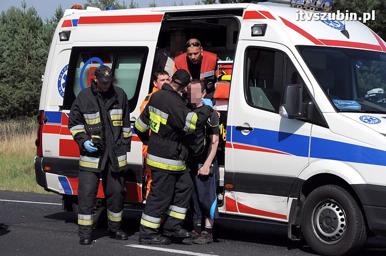 Kolejna kolizja na krajowej piątce, tym razem w Zamościu
