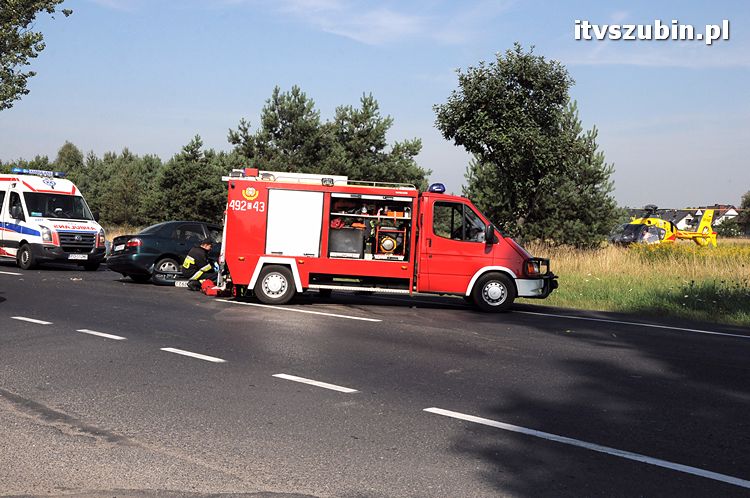 Kolejna kolizja na krajowej piątce, tym razem w Zamościu