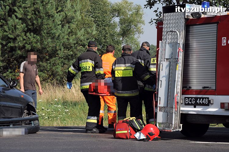 Kolejna kolizja na krajowej piątce, tym razem w Zamościu