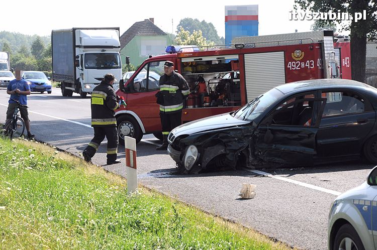 Kolejna kolizja na krajowej piątce, tym razem w Zamościu