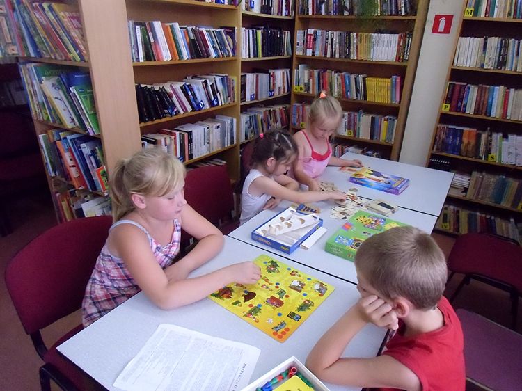 Zaczarowana biblioteka w Chomętowie