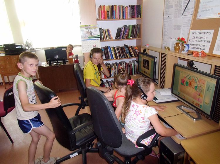 Zaczarowana biblioteka w Chomętowie