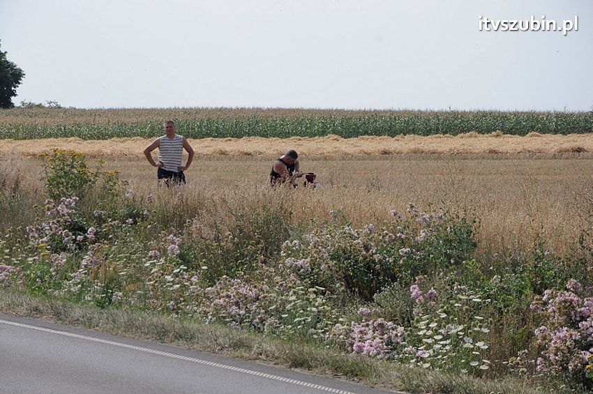 Pożar poddasza w Wolwarku