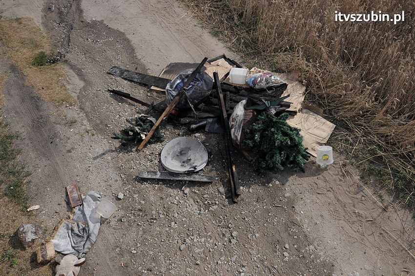 Pożar poddasza w Wolwarku