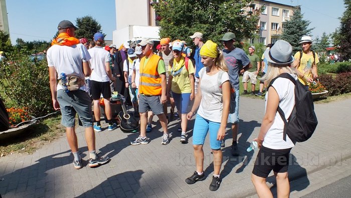 XXIV Piesza Pielgrzymka z Kościerzyny dotarła do Szubina