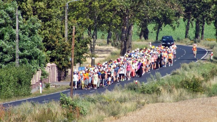 XXIV Piesza Pielgrzymka z Kościerzyny dotarła do Szubina