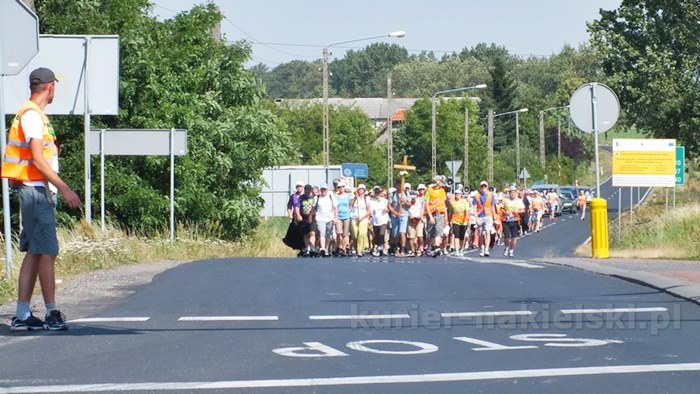 XXIV Piesza Pielgrzymka z Kościerzyny dotarła do Szubina